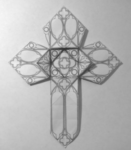 cross variation 1 gothic paper